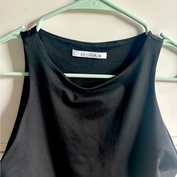 Boutique ReoRia black bodysuit size M - Picture 2 of 4